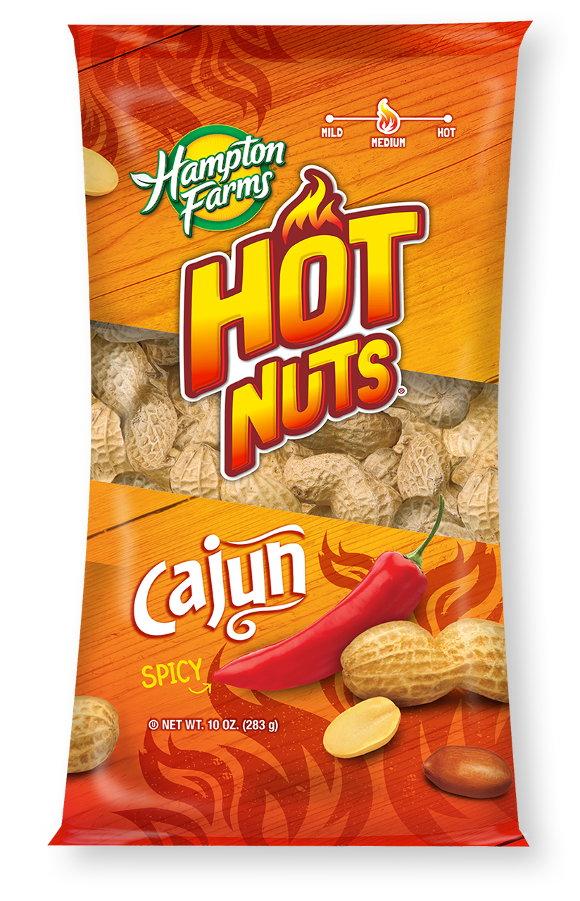 cajun hot nuts in shell