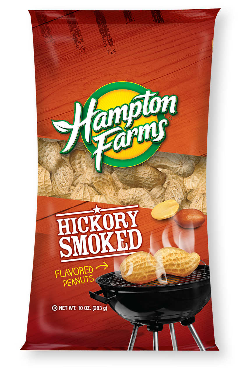 Hickory Smoked Peanuts (10 oz) - case of 16